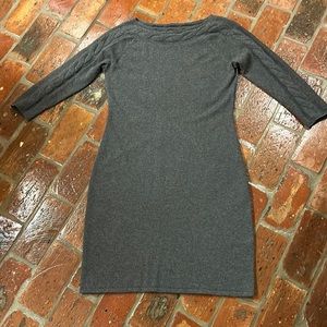 Neiman Marcus 100% Cashmere Boat neck sweater dress szL